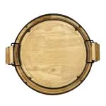 سینی گرد دور فلزی رابروود