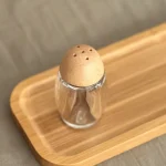 نمک پاش اکرولیک درب چوبی