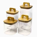 بانکه مربع پیرکس درب حلقه ای قطر 10