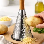 رنده مخروطی دسته چوبی