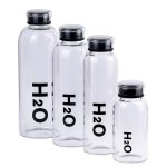 بطری پیرکس h2o رنگی