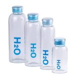 بطری پیرکس h2o رنگی